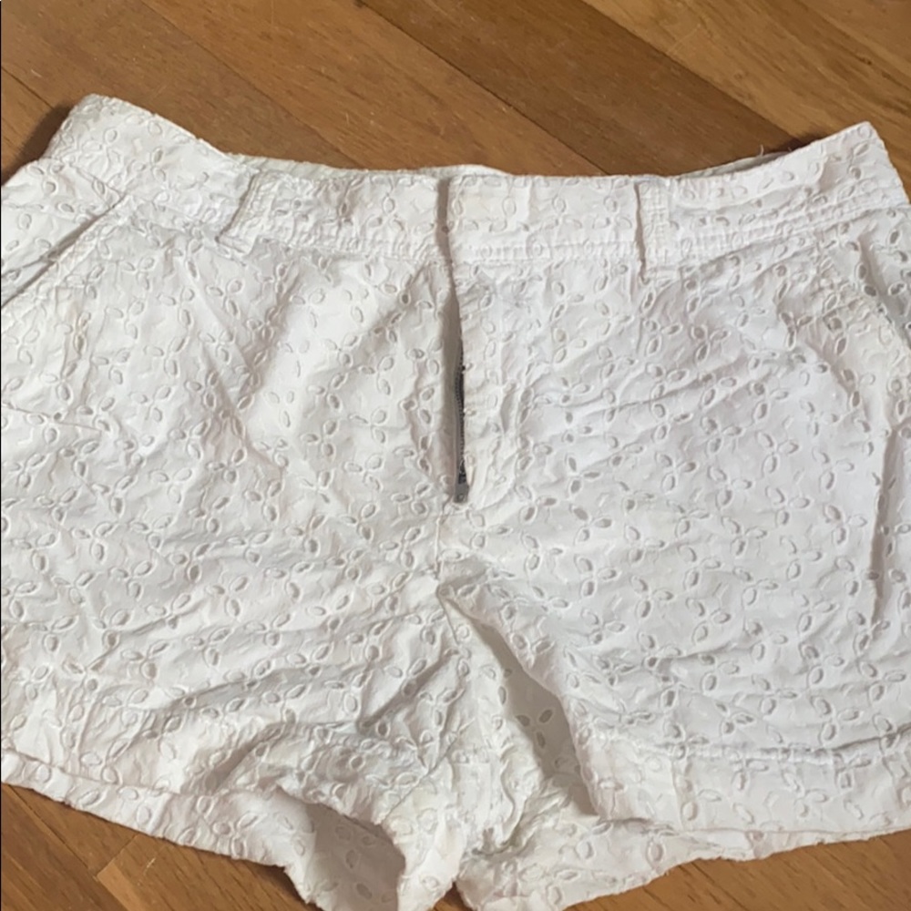 white shorts